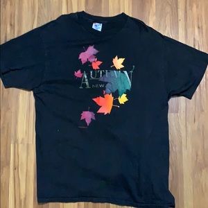 Hanes Autumn New York XL tee
